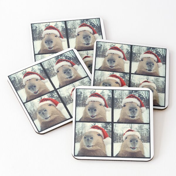 Item preview, Christmas Kawaii Capybara designed and sold by BASKF.