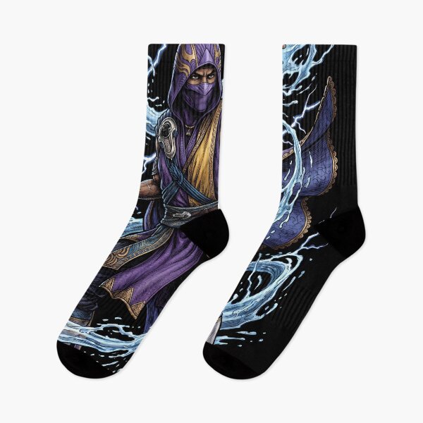 Item preview, Rain Mortal Kombat Fighter Graphic Tee designed and sold by Senpaiwaves.