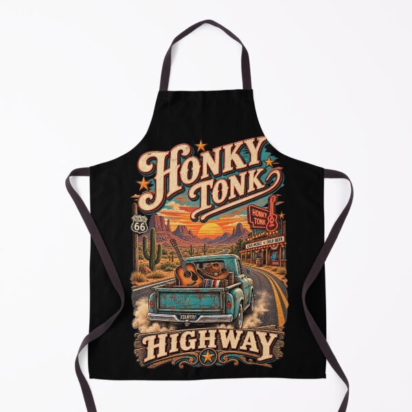 Item preview, Honky Tonk Highway designed and sold by RisingWolfStudio.