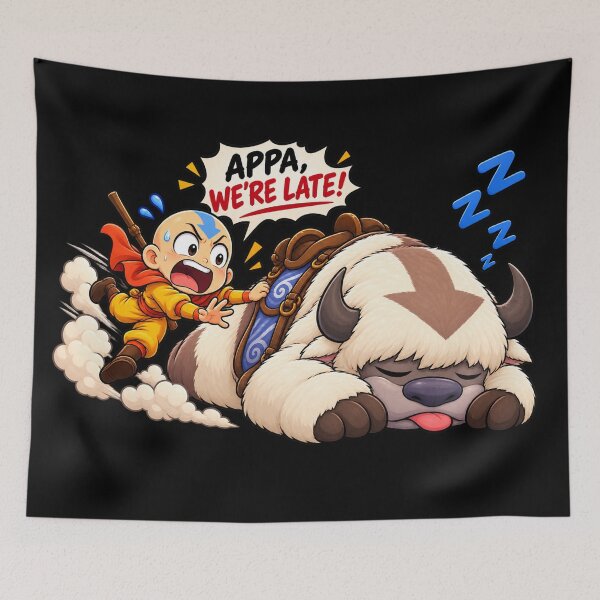 Item preview, Appa We’re Late! designed and sold by UnicornDreamers.