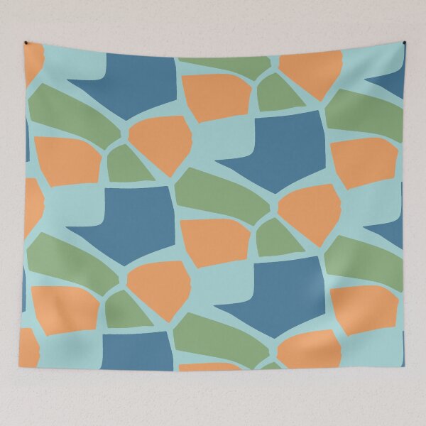 Item preview, Organic Curved Voronoi Mosaic Pattern (no 51A2) designed and sold by molivi.