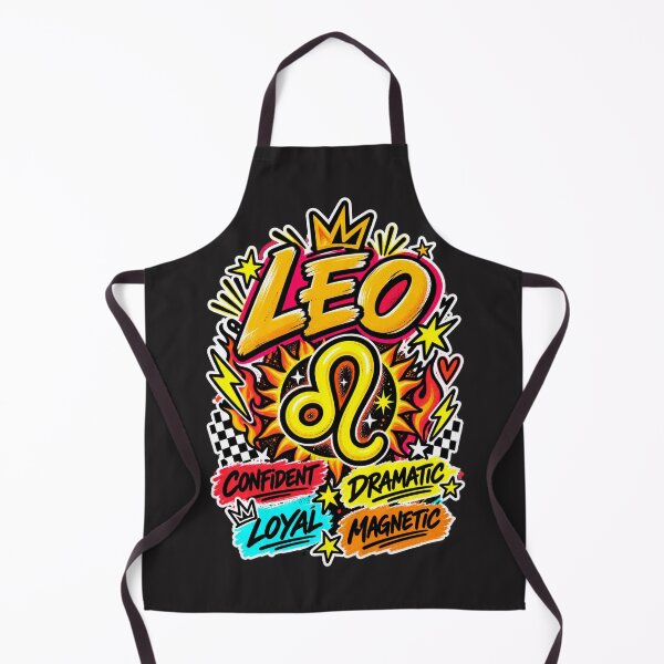 Item preview, Leo Zodiac Sign – Bold Colorful Pop Astrology Personality Design designed and sold by MetaModel Editions.