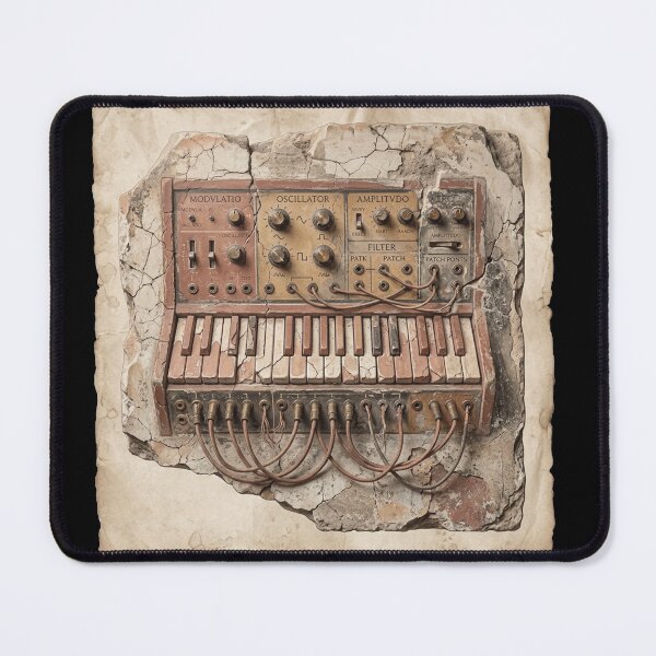Item preview, Pompeii Fresco Synthesizer Relic - Ancient Roman Art designed and sold by codex antique.