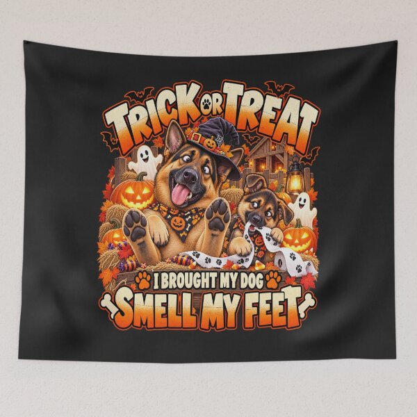 Item preview, Trick or Treat I Brought My Dog Smell My Feet designed and sold by PawPlanetPro.