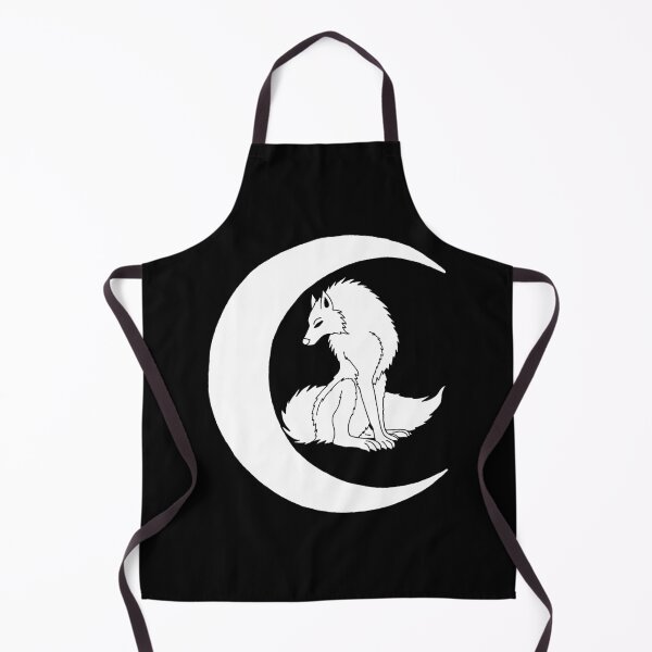 Item preview, The white wolf resting under the moon designed and sold by Lagueny.
