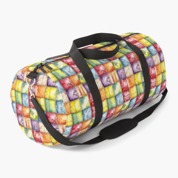 Item preview, Colorful Patchwork Quilt Pattern Wall Tapestry designed and sold by joy-Moons.