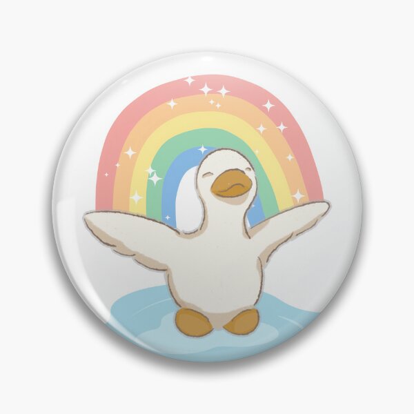 Item preview, Duck Rainbow Splashing Design designed and sold by CarefulCreation.