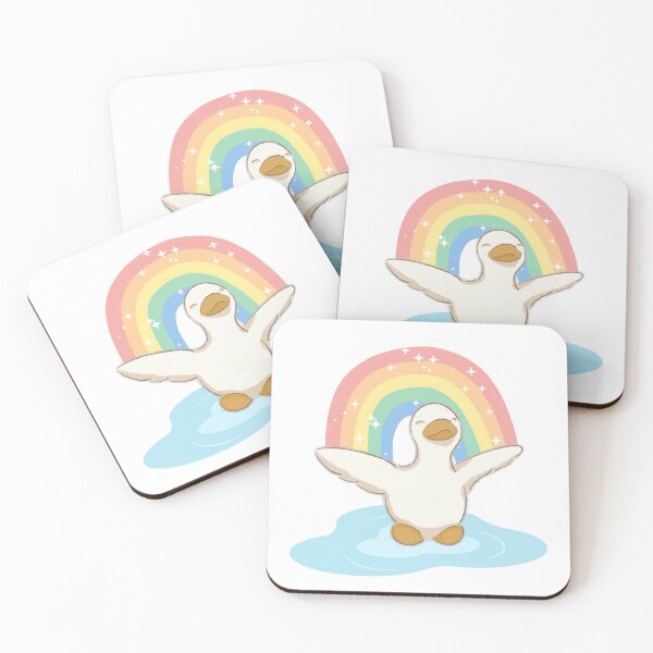 Item preview, Duck Rainbow Splashing Design designed and sold by CarefulCreation.