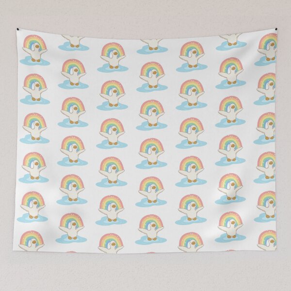 Item preview, Duck Rainbow Splashing Design designed and sold by CarefulCreation.