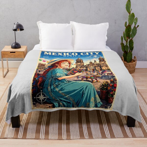 Item preview, Mexico — Mexico City Metropolitan Cathedral — A Colourful Afternoon in the Historic Heart of Mexico designed and sold by DibujandoPorfa.