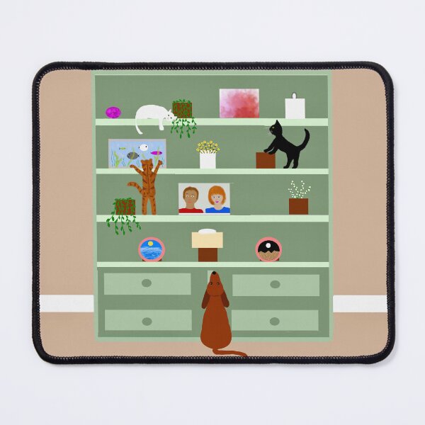 Item preview, Cats on a Bookshelf designed and sold by Elaine M Hayward .