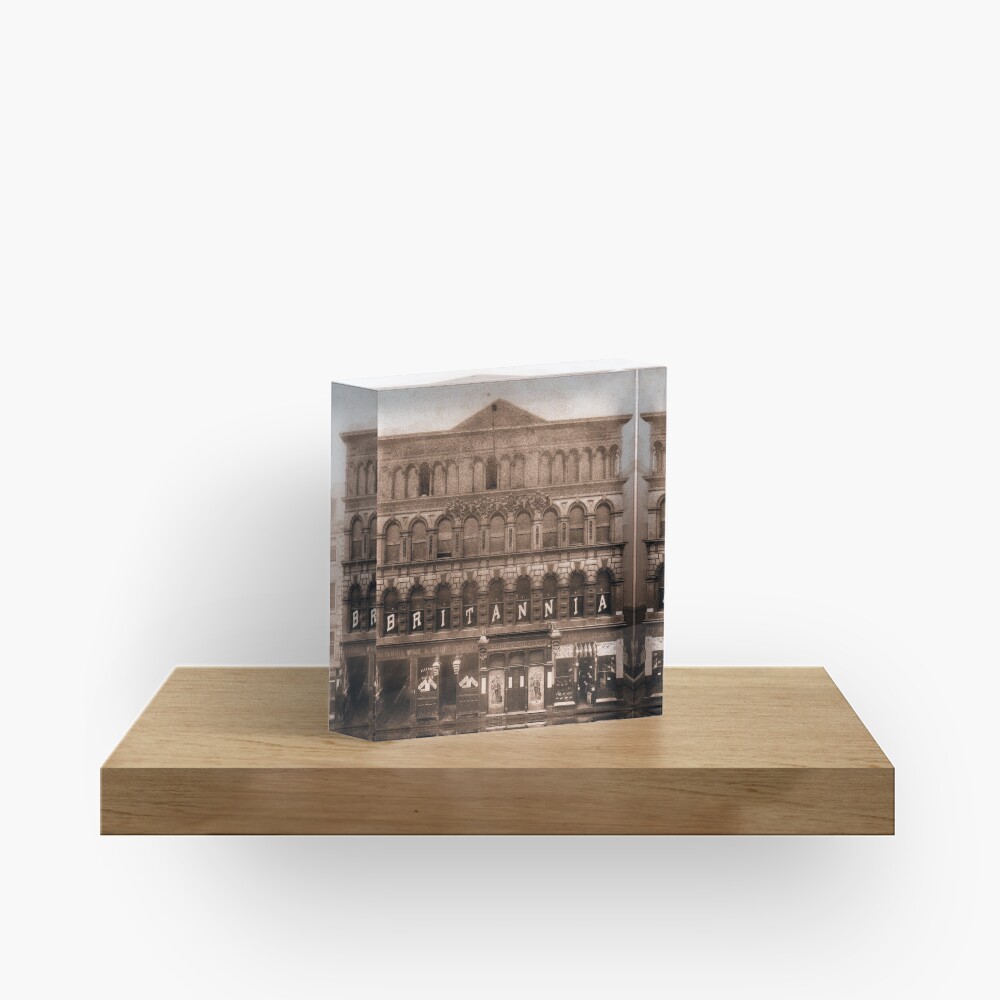 The Britannia Panopticon - Music Hall Acrylic Block