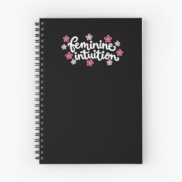 Item preview, Feminine Intuition Soft Pink Flowers White Outline Aesthetic designed and sold by Cuiroblinda.