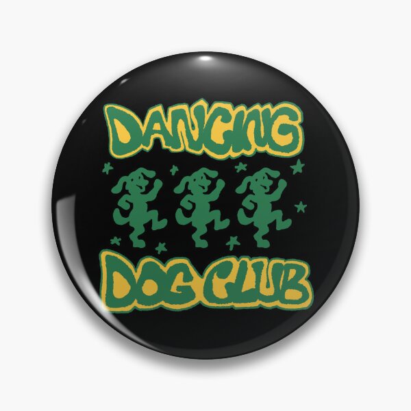 Item preview, Funky Retro Three Dancing Dogs designed and sold by Othala888.