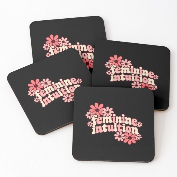 Item preview, Feminine Intuition Retro Pink Cream Flowers Groovy Style designed and sold by Cuiroblinda.