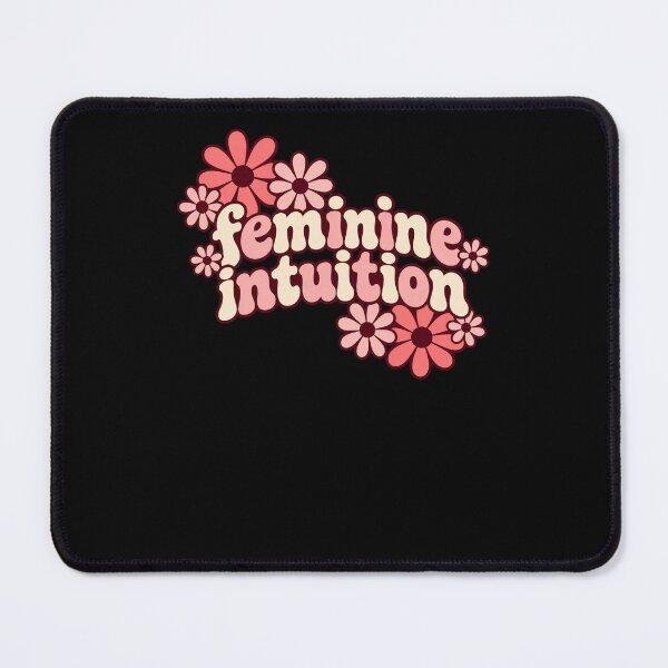 Item preview, Feminine Intuition Retro Pink Cream Flowers Groovy Style designed and sold by Cuiroblinda.