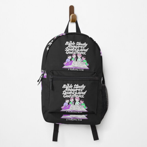 Item preview, Bible Study Reqires Snacks and Questions designed and sold by Bubpat.