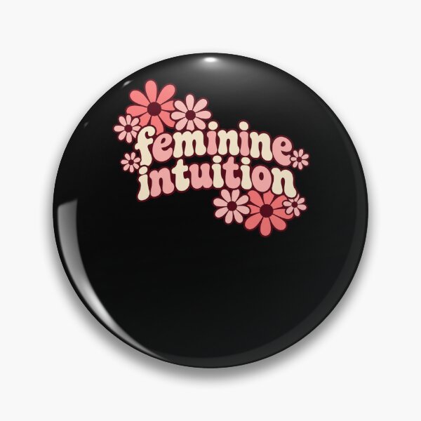 Item preview, Feminine Intuition Retro Pink Cream Flowers Groovy Style designed and sold by Cuiroblinda.