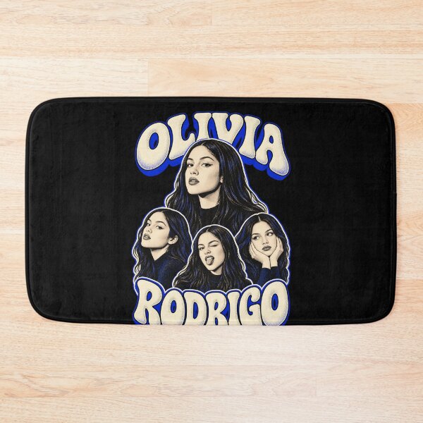 Item preview, Olivia Rodrigo Blue Multi Portraits Halftone Pop Art Style designed and sold by Cuiroblinda.