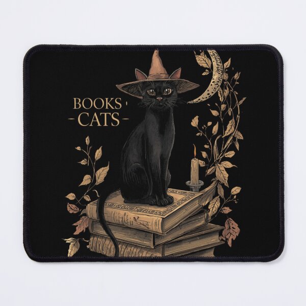 Item preview, Vintage Halloween Book Cat designed and sold by ChicTrendz.