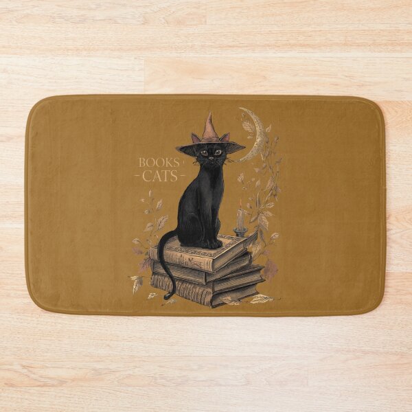 Item preview, Vintage Halloween Book Cat designed and sold by ChicTrendz.