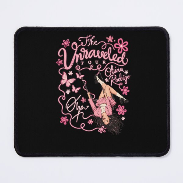 Item preview, The Unraveled Tour Olivia Rodrigo Swing Pink Flowers Butterflies designed and sold by Cuiroblinda.