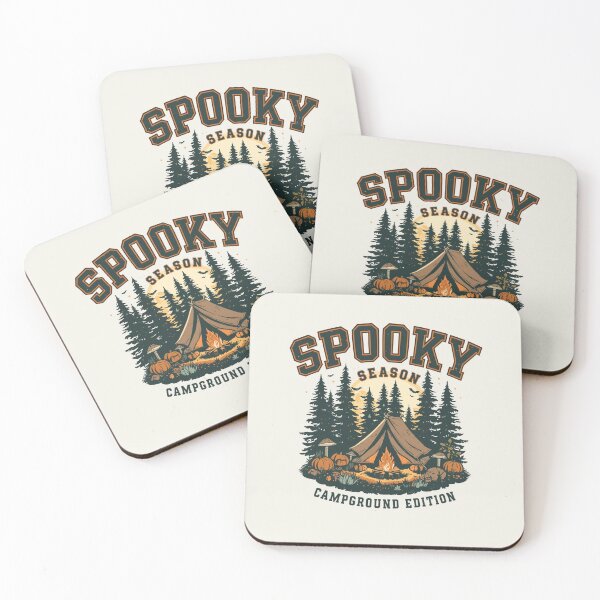 Item preview, SPOOKY SEASON CAMPING EDITION designed and sold by BKDIGITALSHOP.