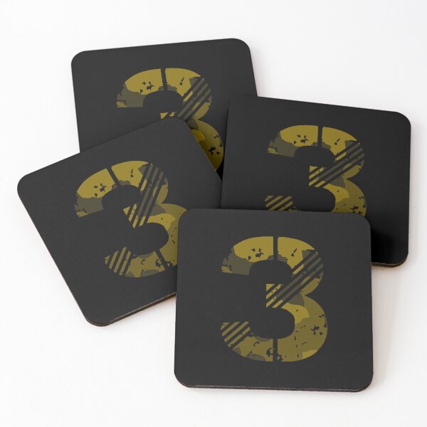 Item preview, Number 3 - Graphic Numeral Illustration designed and sold by Gustavo Navarro.