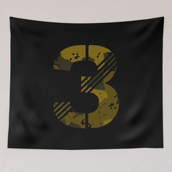 Item preview, Number 3 - Graphic Numeral Illustration designed and sold by Gustavo Navarro.