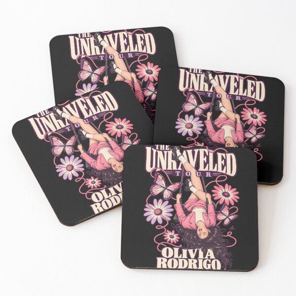 Item preview, The Unraveled Tour Olivia Rodrigo Upside Down Swing Butterflies Flowers designed and sold by Cuiroblinda.