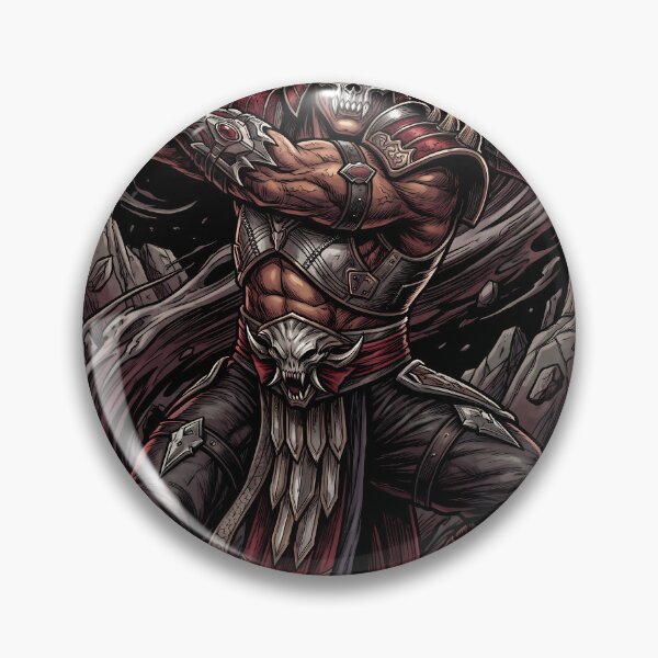Item preview, Shao Kahn Mortal Kombat Fighting Game Streetwear Tee designed and sold by Senpaiwaves.