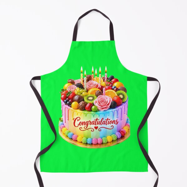 Item preview, Colorful Fruit Cake Congratulations Celebration designed and sold by MagicCrystal.