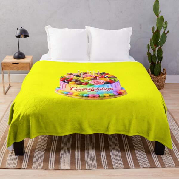Item preview, Colorful Fruit Cake Congratulations Celebration designed and sold by MagicCrystal.