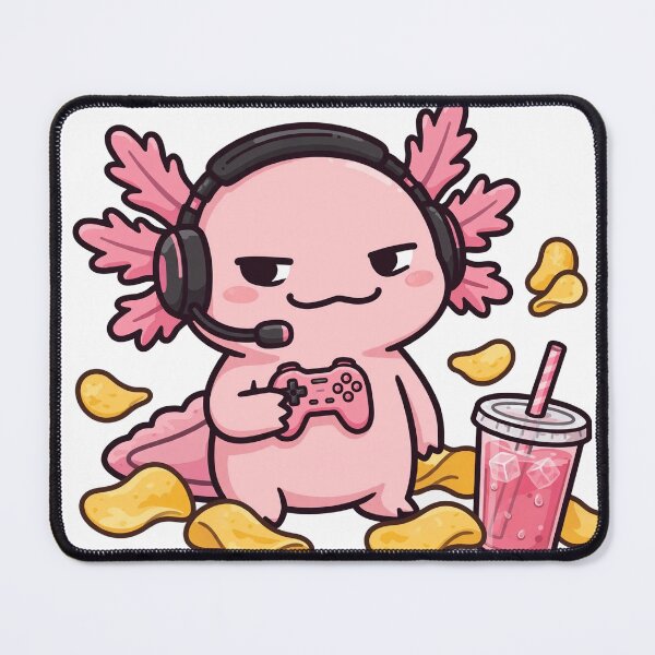 Item preview, GG! Axolotl Gaming Grind designed and sold by Odd-jack.