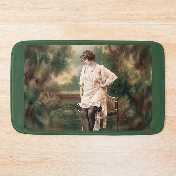 Item preview, Edwardian Lady in Lace Lingerie designed and sold by ArtworkNorth.
