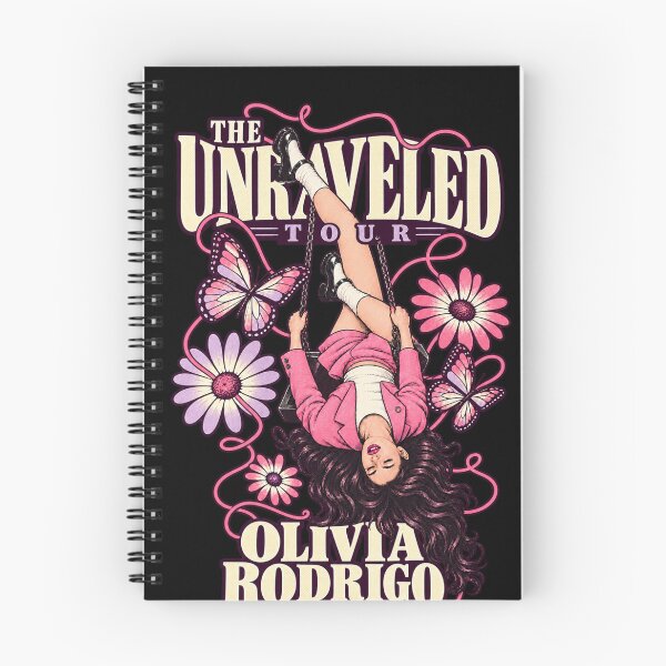 Item preview, The Unraveled Tour Olivia Rodrigo Swing Purple Pink Butterflies designed and sold by Cuiroblinda.