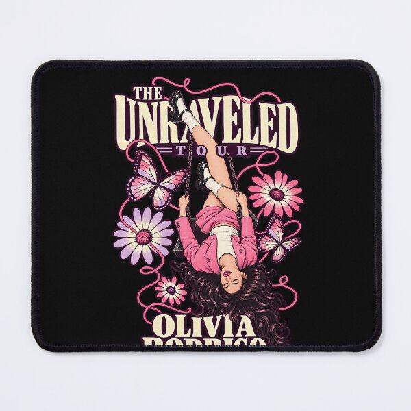 Item preview, The Unraveled Tour Olivia Rodrigo Swing Purple Pink Butterflies designed and sold by Cuiroblinda.
