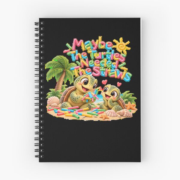 Item preview, Maybe The Turtles Needed The Straws Sarcastic Sea Turtle designed and sold by Crystal-Tree.