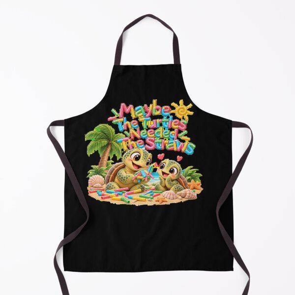 Item preview, Maybe The Turtles Needed The Straws Sarcastic Sea Turtle designed and sold by Crystal-Tree.