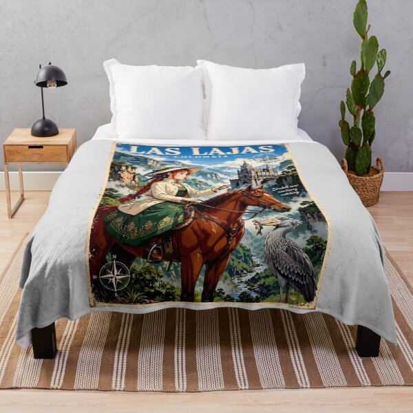 Item preview, Colombia — Las Lajas Sanctuary — An Elegant Equestrian Journey Through the Andean Canyon designed and sold by DibujandoPorfa.