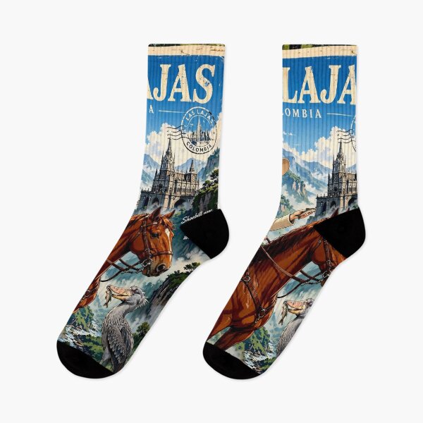 Item preview, Colombia — Las Lajas Sanctuary — An Elegant Equestrian Journey Through the Andean Canyon designed and sold by DibujandoPorfa.