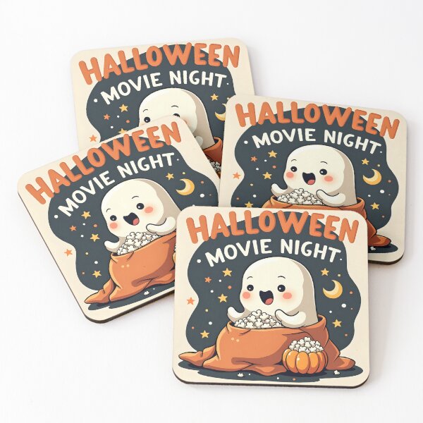 Item preview, Halloween Movie Night designed and sold by MilaPrintify.