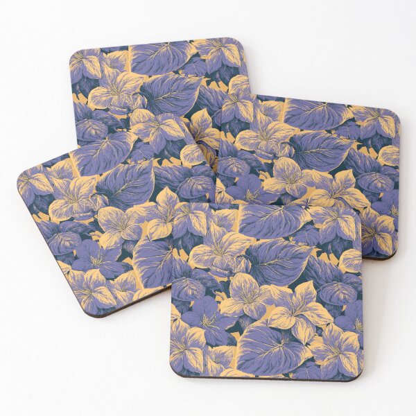 Item preview, Vibrant Pothos Floral - Tropical Flower Pattern - Birthday Gift For Wife designed and sold by RoyalStarsPatts.