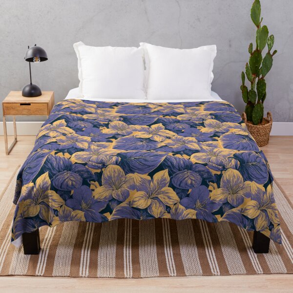 Item preview, Vibrant Pothos Floral - Tropical Flower Pattern - Birthday Gift For Wife designed and sold by RoyalStarsPatts.