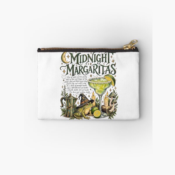 Item preview, Midnight Margaritas Witchy Frog Halloween Margarita Lover Spooky Night designed and sold by Rtcraftani.