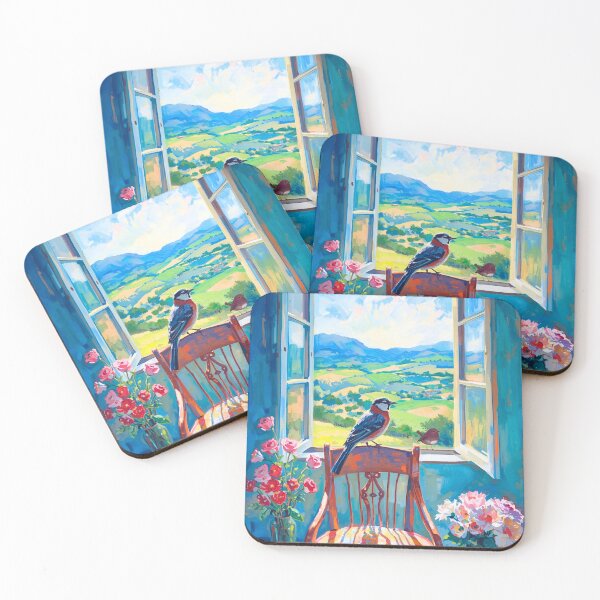 Item preview, an open window with Birds designed and sold by FlowerSeller1.