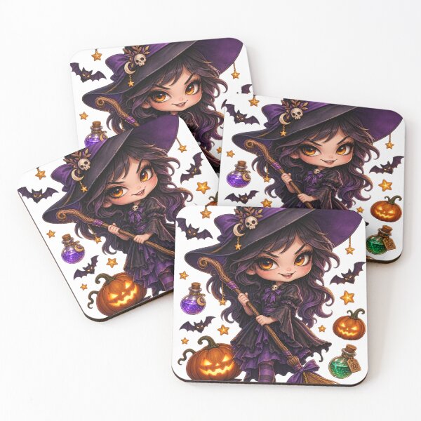Item preview, Cute Halloween Witch designed and sold by M.Store.