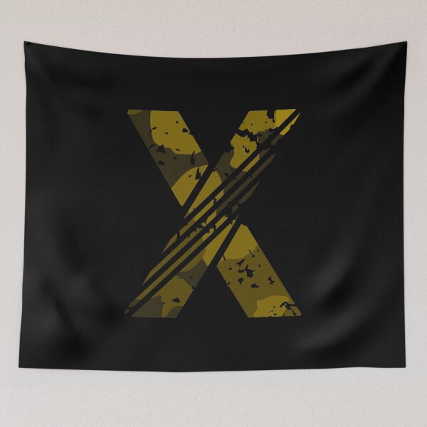 Item preview, Letter X - Graphic Alphabet Monogram Art designed and sold by Gustavo Navarro.