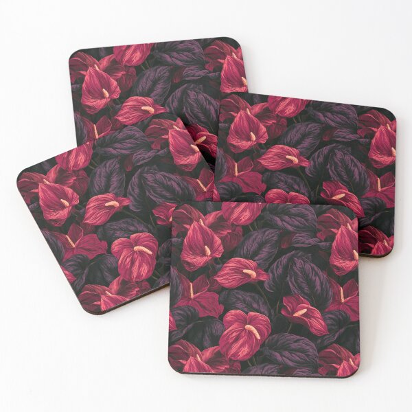 Item preview, Whimsical Pothos Print  - Birth Flower Pattern - Birthday Gift Ideas designed and sold by RoyalStarsPatts.