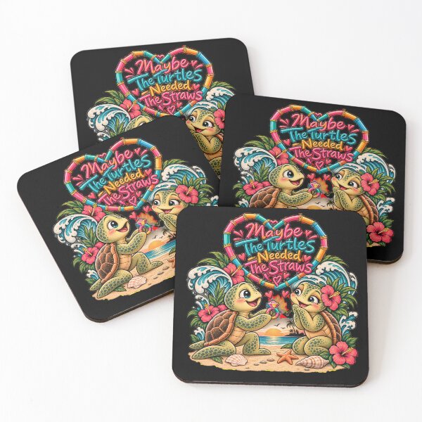 Item preview, Maybe The Turtles Needed The Straws Sarcastic Sea Turtle designed and sold by Crystal-Tree.